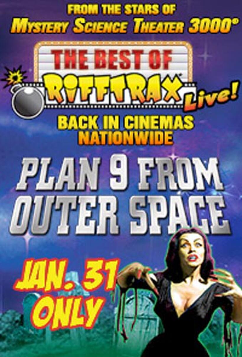 Poster art for "The Best of RiffTrax Live: Plan 9 From Outer Space."