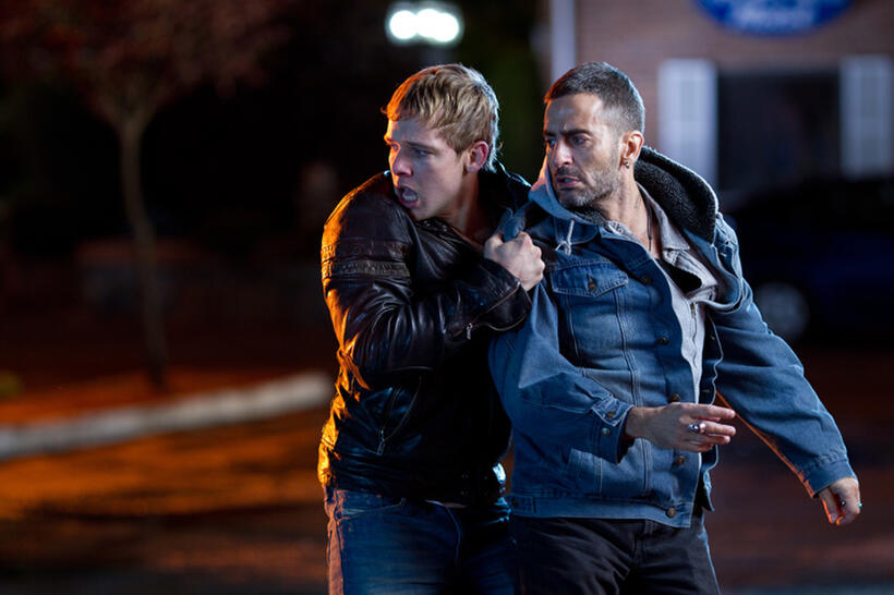 Max Thieriot and Marc Jacobs in "Disconnect."