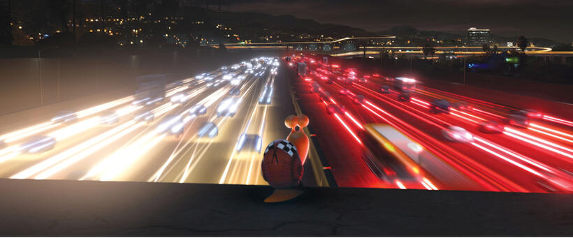 Turbo voiced by Ryan Reynolds in "Turbo."