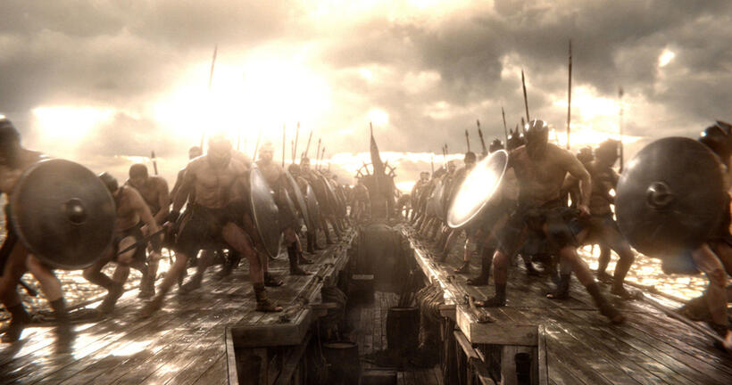 A scene from "300: Rise of an Empire."