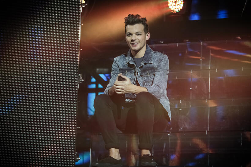 Louis Tomlinson in "One Direction: This Is Us."