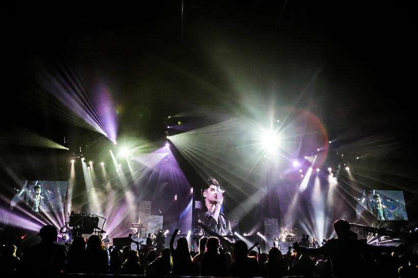 A scene from "One Direction: This Is Us."