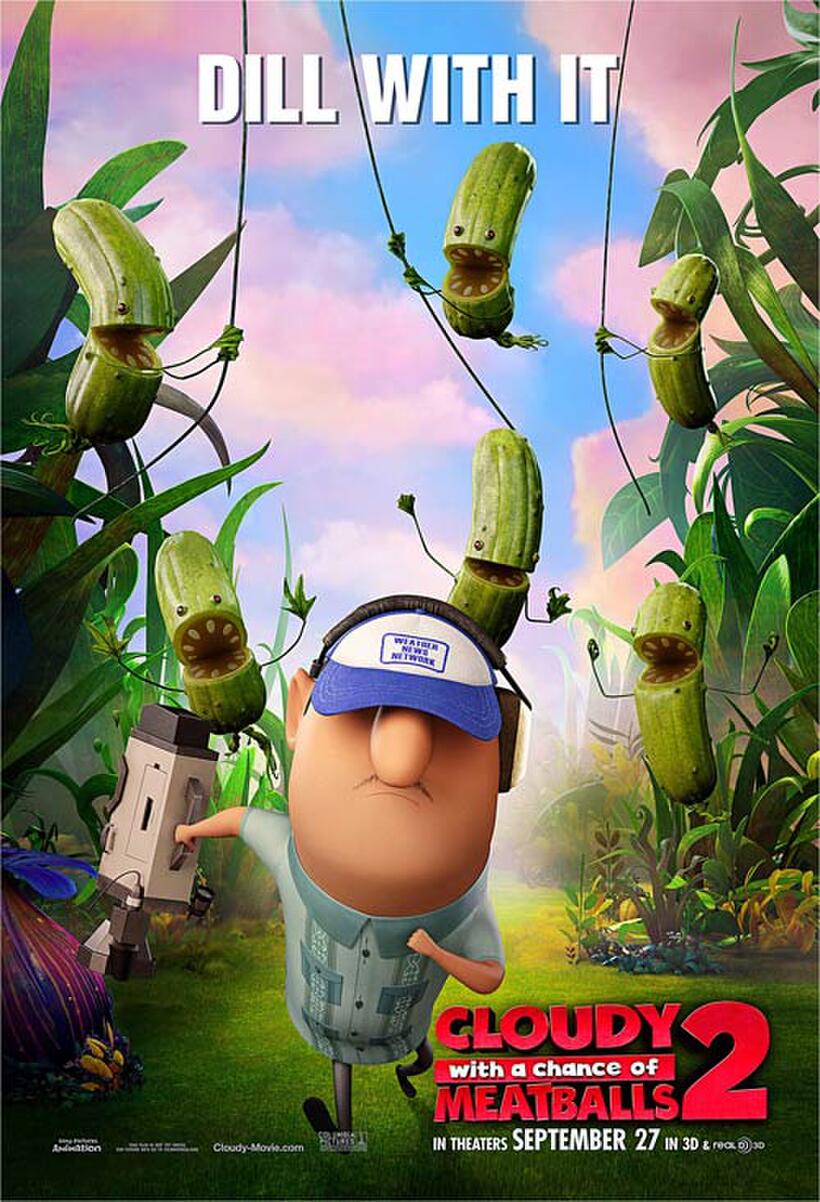 Poster art for "Cloudy 2: Revenge of the Leftovers 3D."
