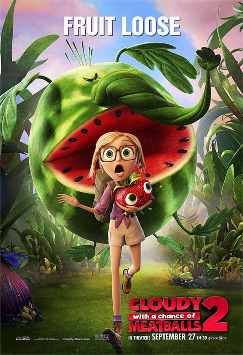 Poster art for "Cloudy 2: Revenge of the Leftovers 3D."