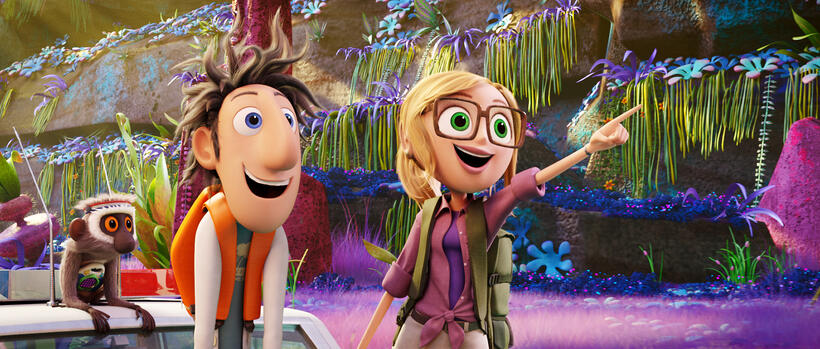 A scene from "Cloudy with a Chance of Meatballs 2."