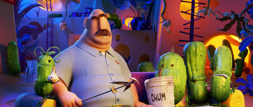 A scene from "Cloudy with a Chance of Meatballs 2."