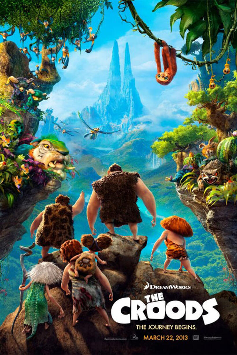 Poster art for "The Croods 3D."