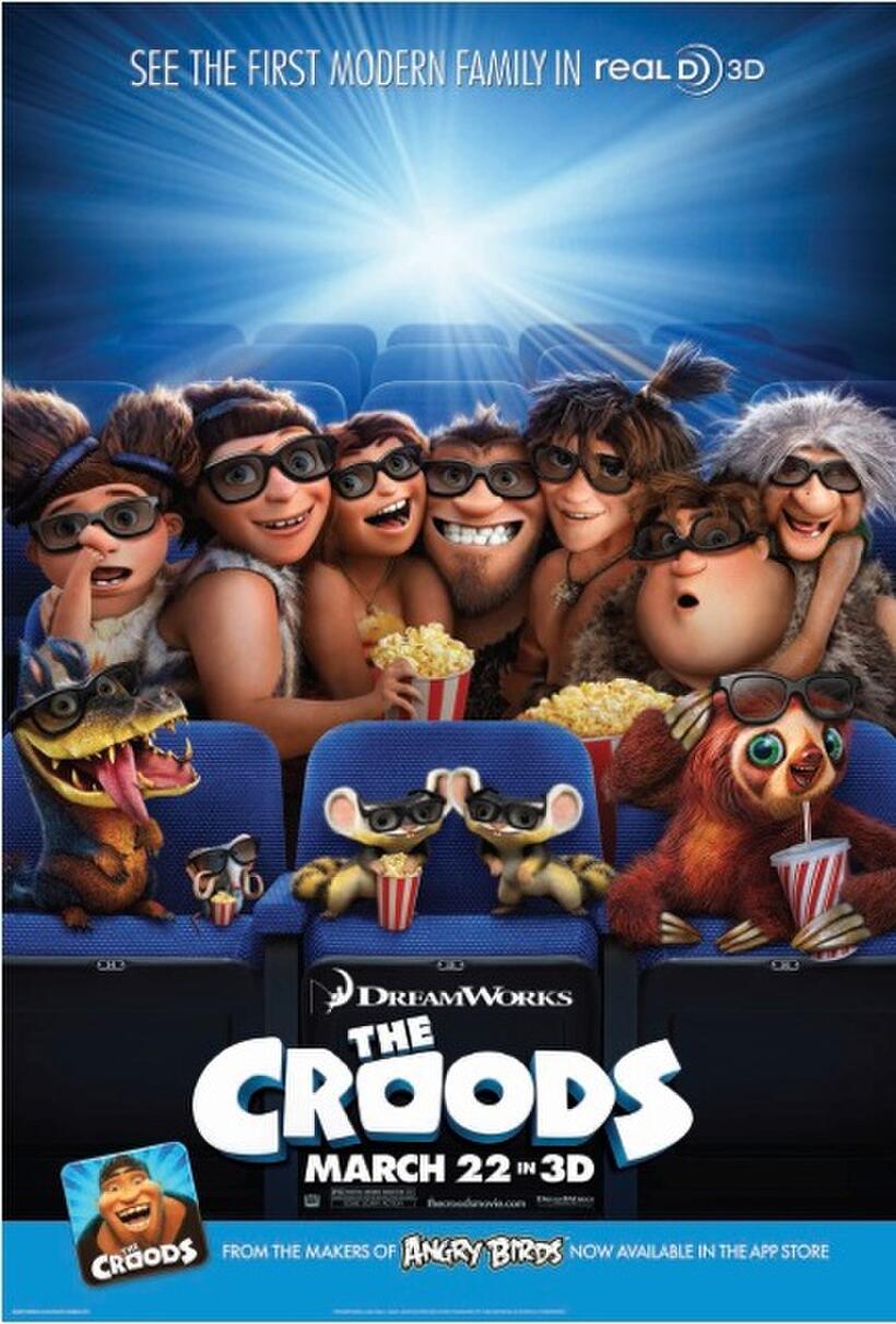 Poster art for "The Croods 3D."