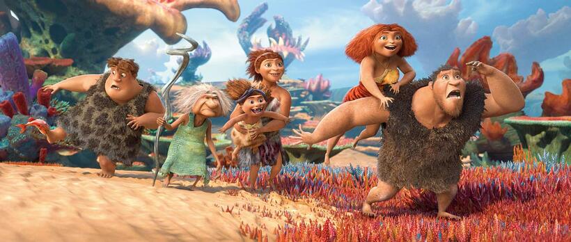 A scene from "The Croods."