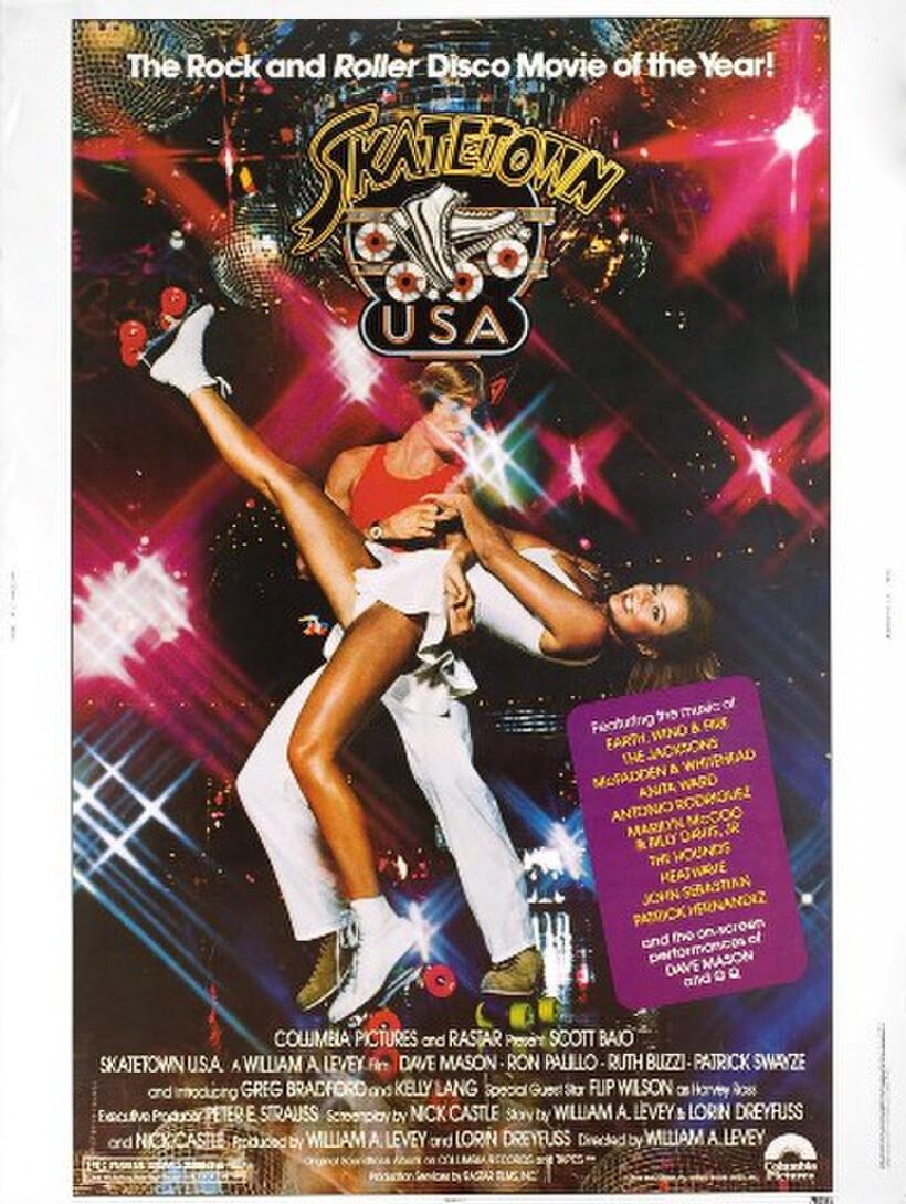 Poster art for "Skatetown USA."