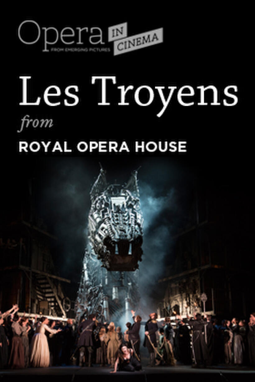 Poster art for "Royal Opera House: Les Troyens."