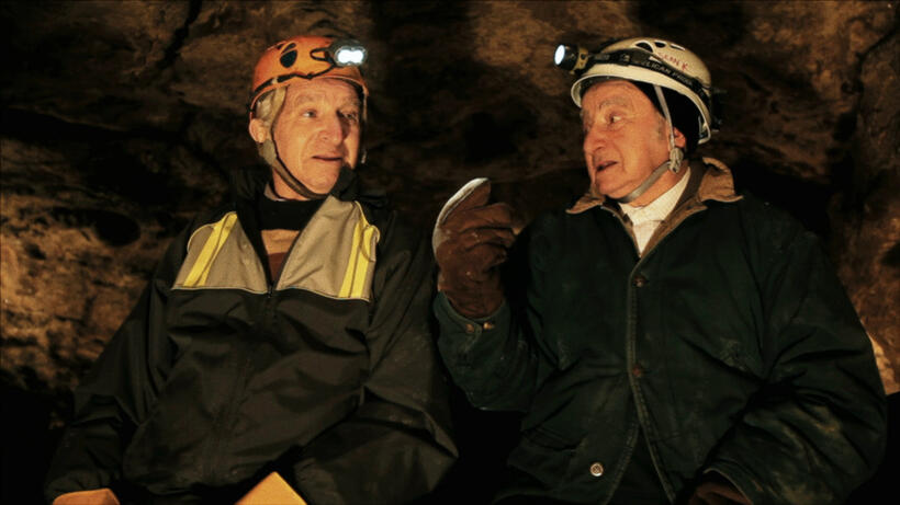 Sam Stermer and Saul Stermer in "No Place on Earth."