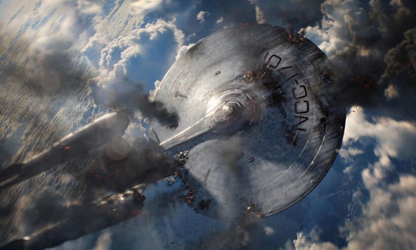 A scene from "Star Trek into Darkness."