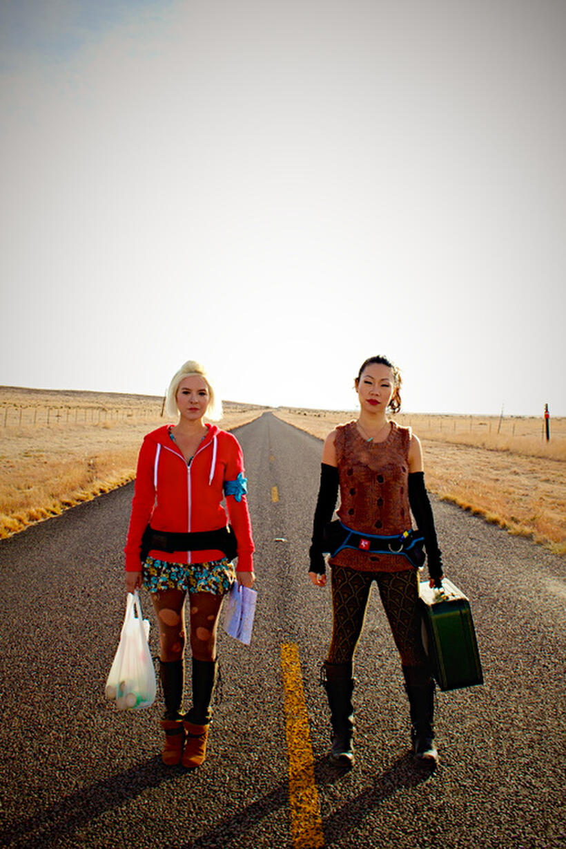 Brea Grant and Vera Miao in "Best Friends Forever."