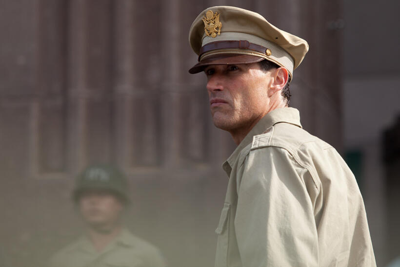 Matthew Fox as General Bonner Fellers in "Emperor."