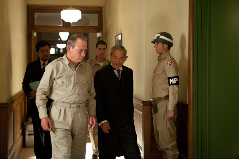 Tommy Lee Jones and Isao Natsuyagi in "Emperor."