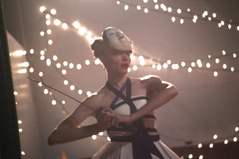 Nicole LaLiberte in "Girls Against Boys."