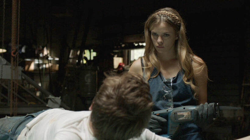 Michael Stahl-David and Danielle Panabaker in "Girls Against Boys."