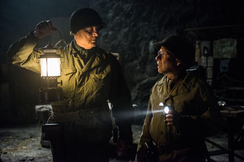 Bill Murray and Bob Balaban in "The Monuments Men."