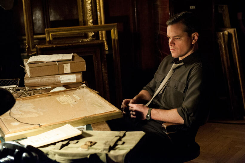 Matt Damon as James Granger in "The Monuments Men."
