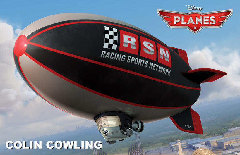 Colin Cowling voiced by Colin Cowherd in "Planes."