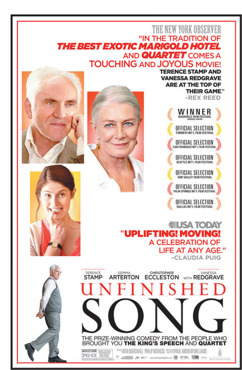 Poster art for "Unfinished Song."