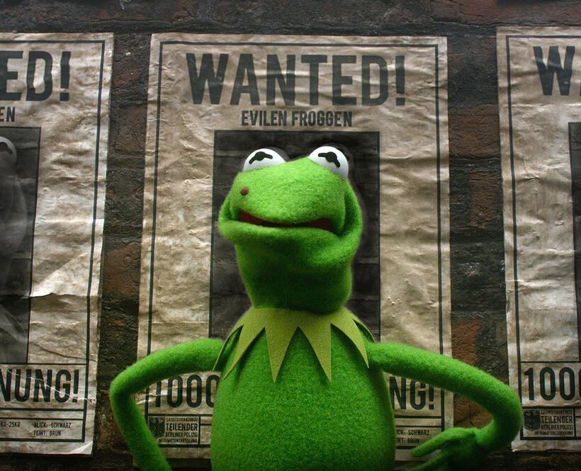 Promotional still for "Muppets Most Wanted."