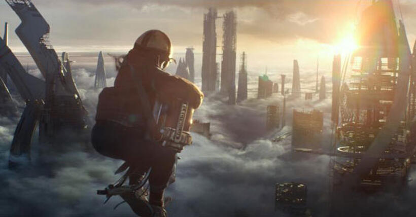 A scene from "Tomorrowland."