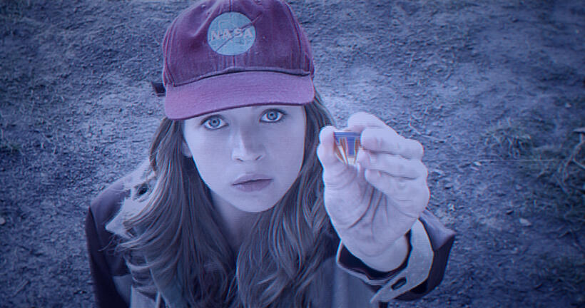 Britt Robertson in "Tomorrowland."