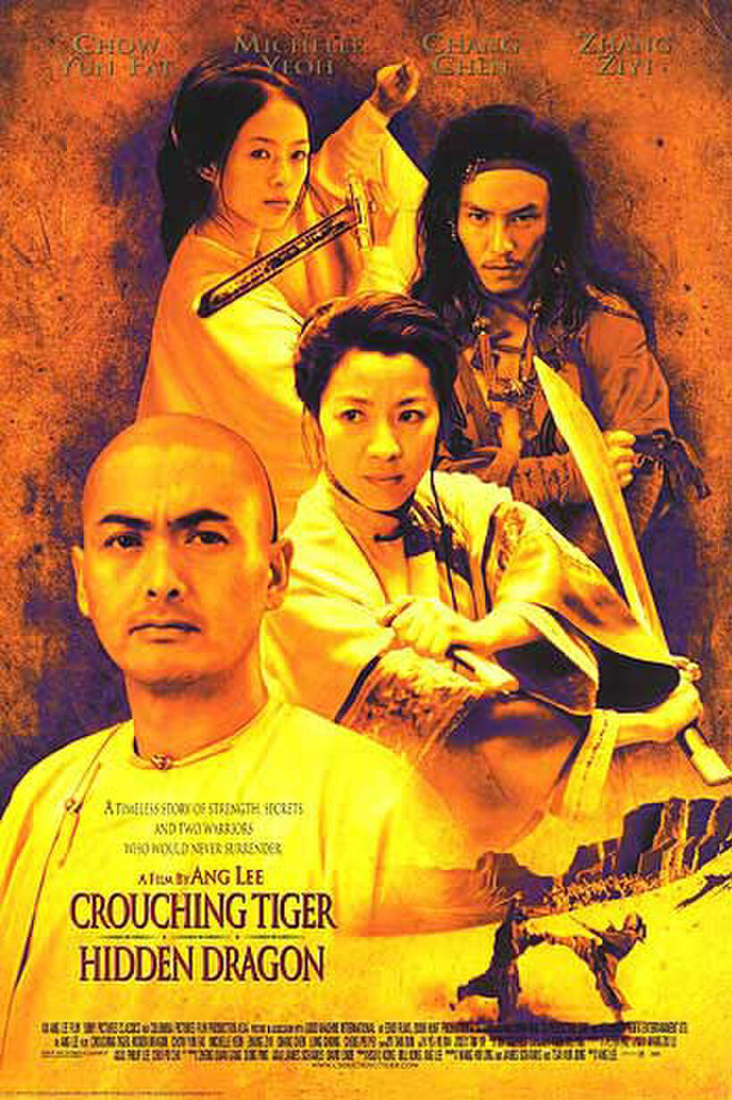 Poster art for "Crouching Tiger, Hidden Dragon."