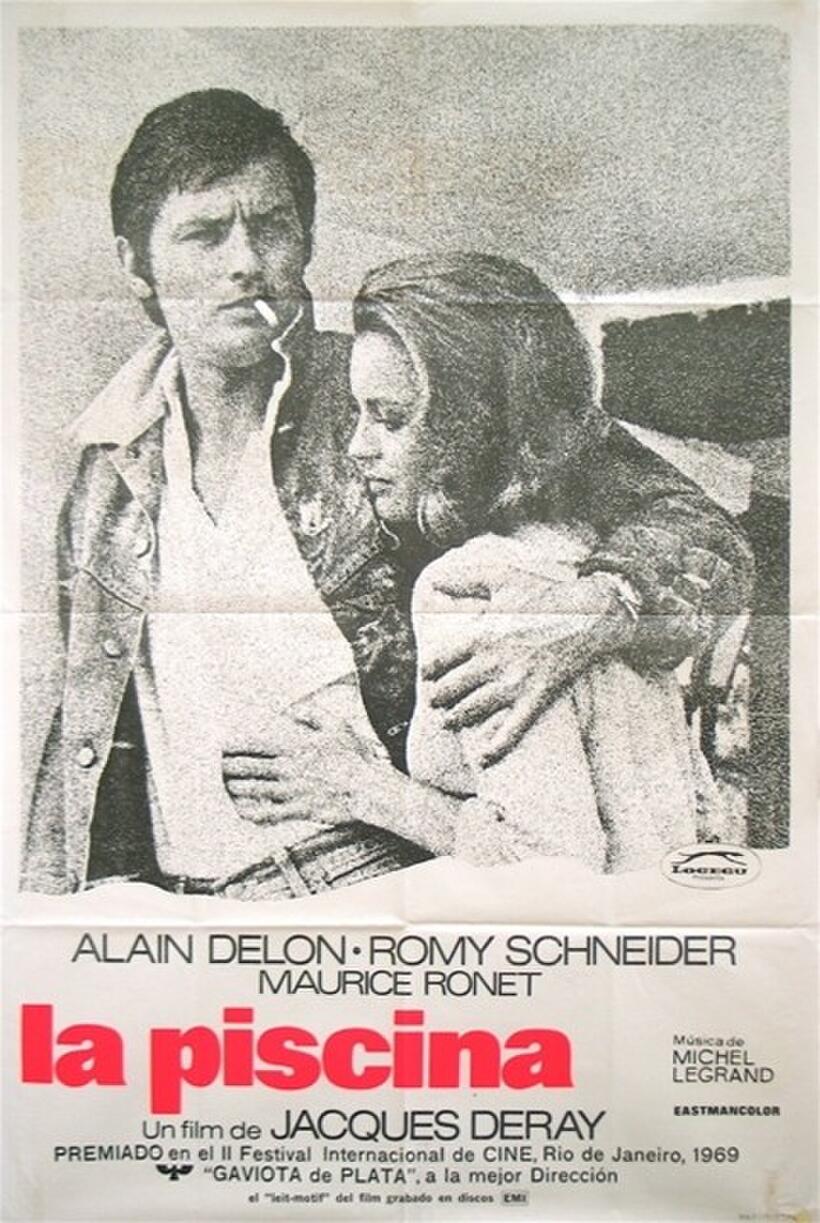 Poster art for "The Swimming Pool."