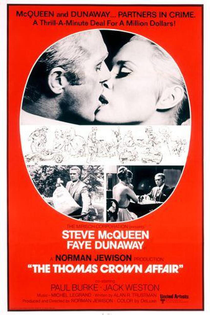 Poster art for "The Thomas Crowne Affair."