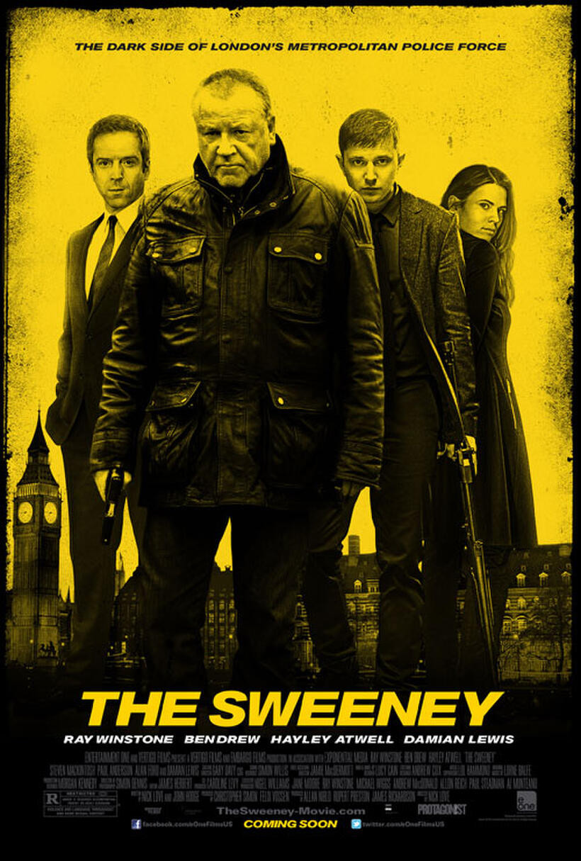 Poster art for "The Sweeney."