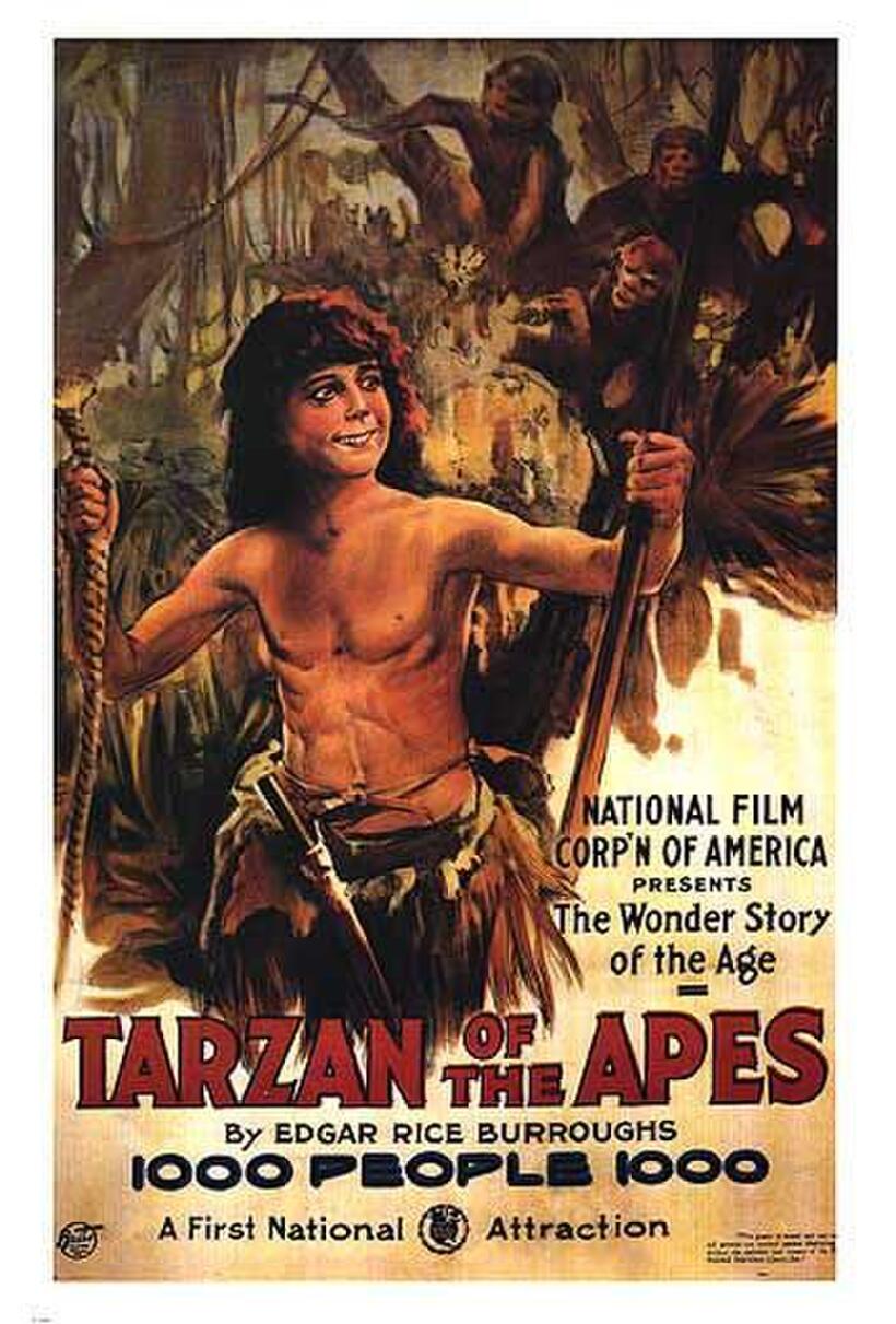 Poster art for "Tarzan of the Apes."