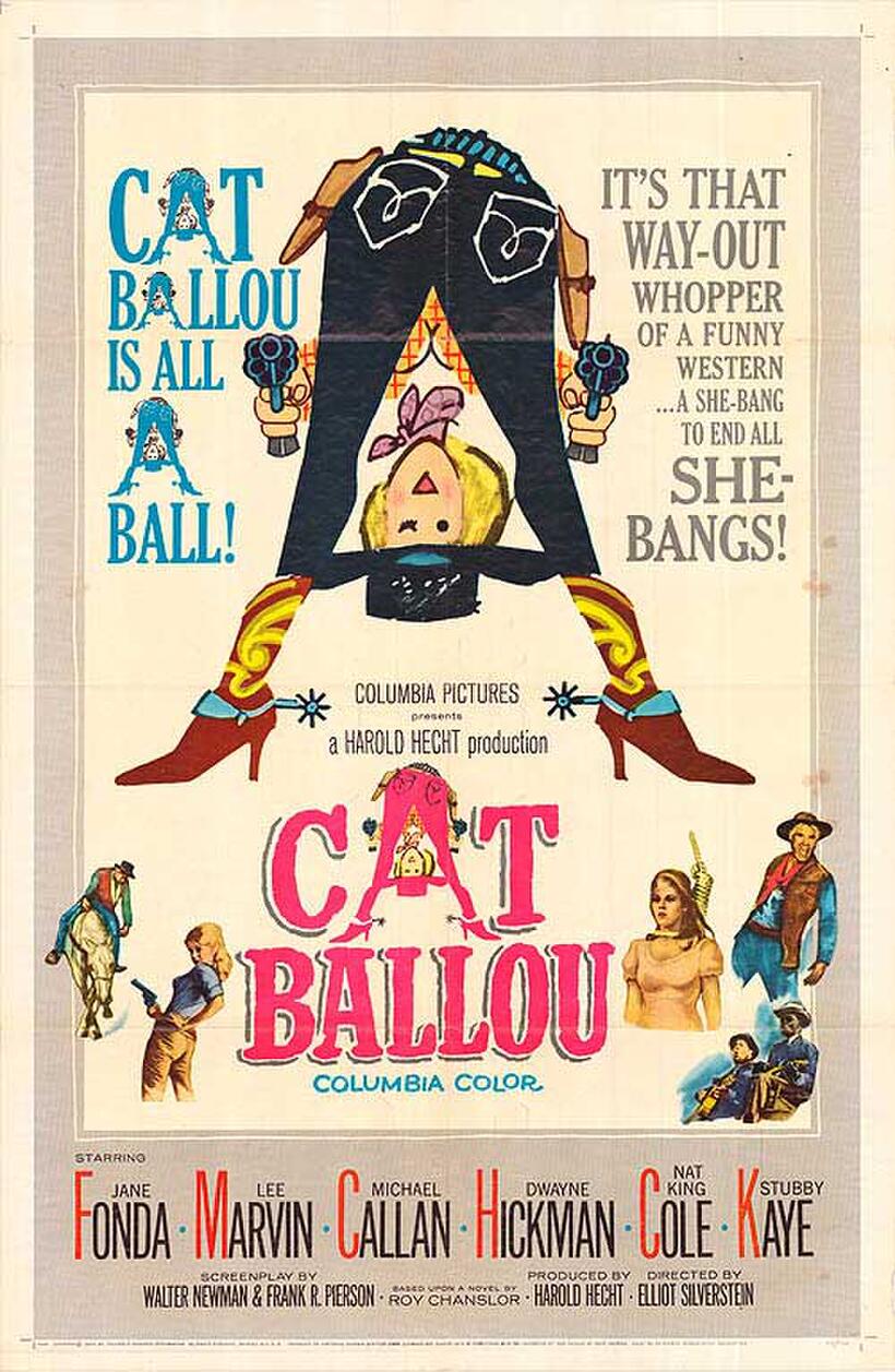 Poster art for "Cat Ballou."