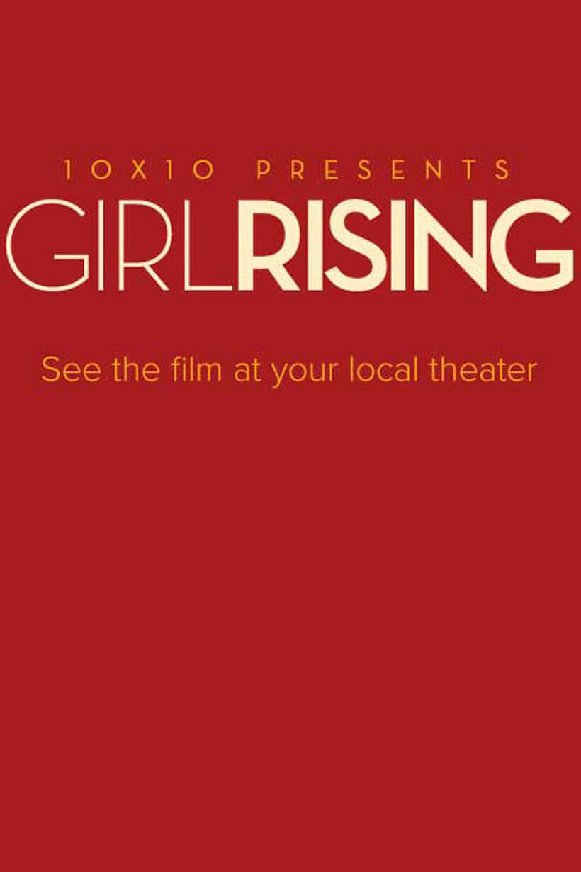 Poster art for "Girl Rising."