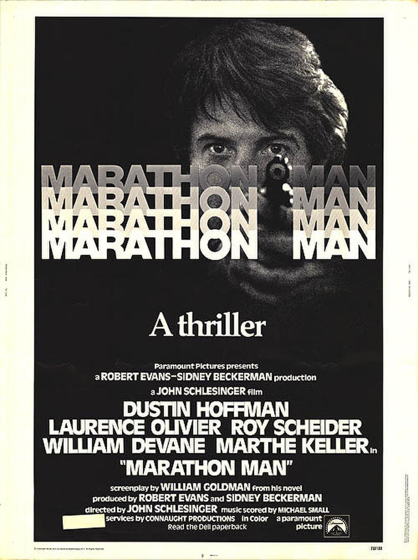 Poster art for "Marathon Man."