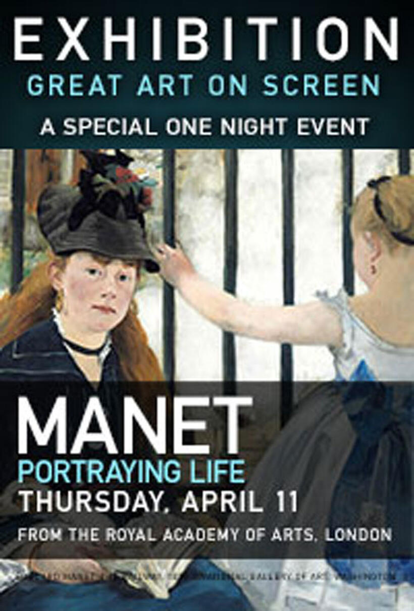 Poster art for "Manet: Portraying Life."