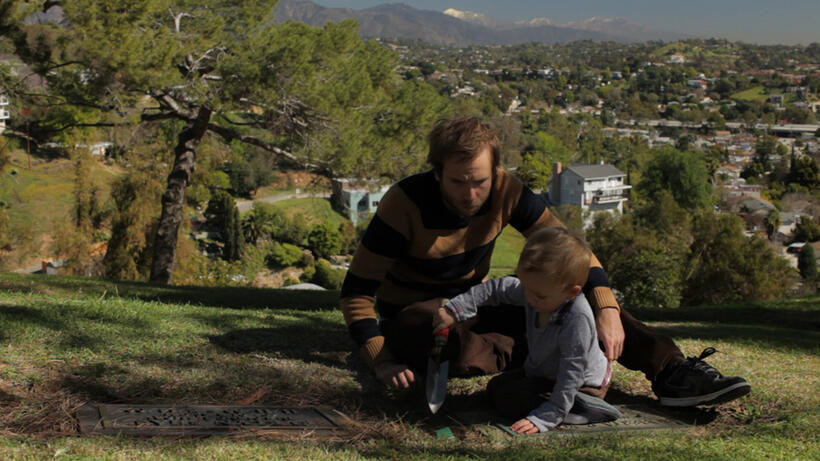 Mark Webber and Issac Love in "The End of Love."