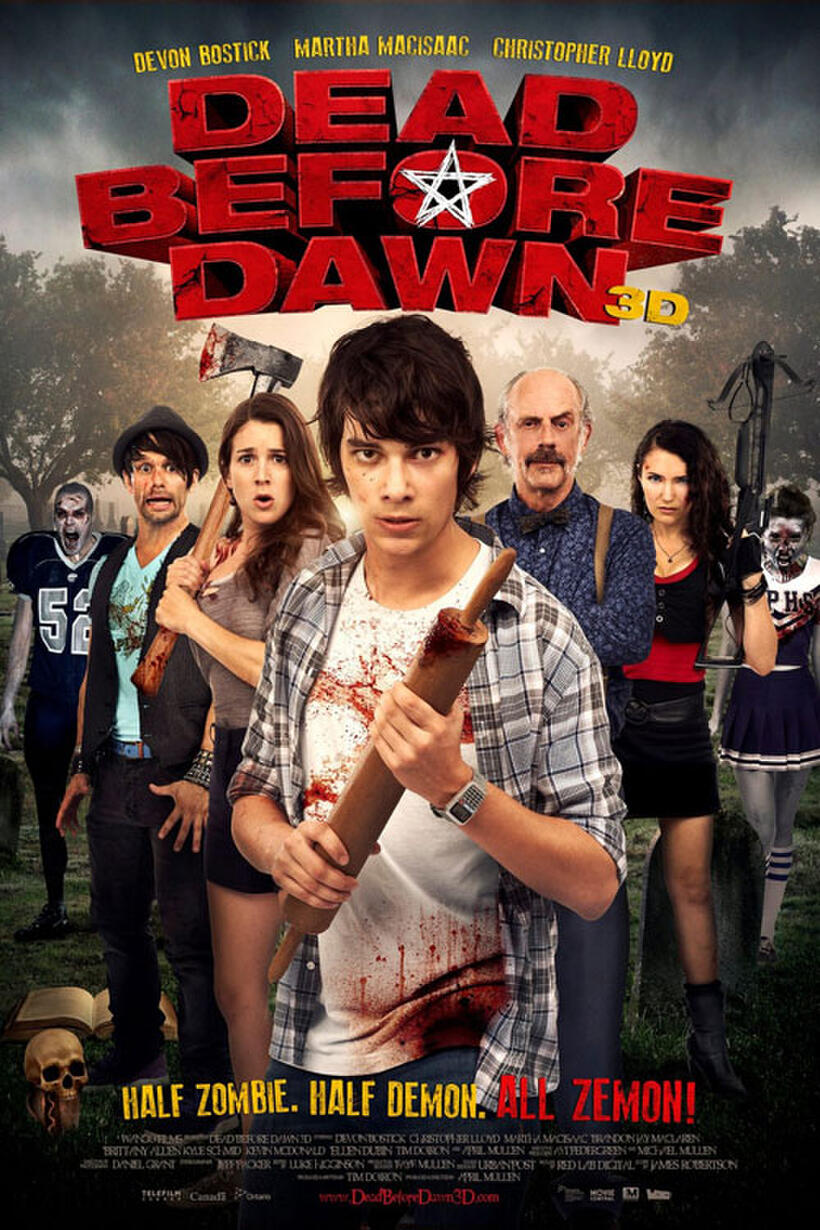 Poster art for "Dead Before Dawn 3D."