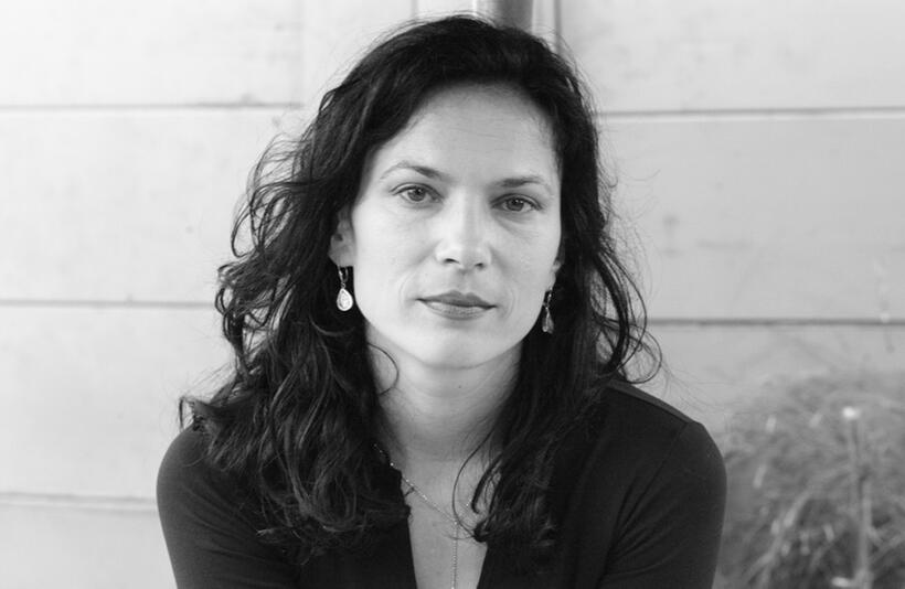 Director Xan Cassavetes on the set of "Kiss of the Damned."