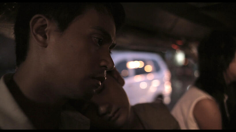 Arnold Reyes as Marion Villar and Ella Guevara as Elvie Villar in "Graceland."