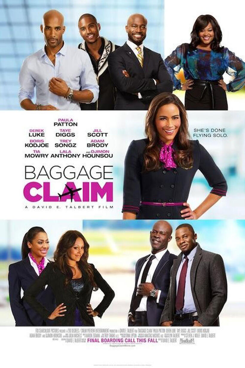 Poster art for "Baggage Claim."