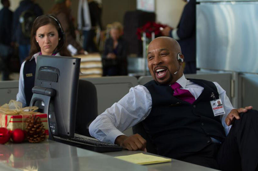 Nephew Tommy as Calvin in "Baggage Claim."