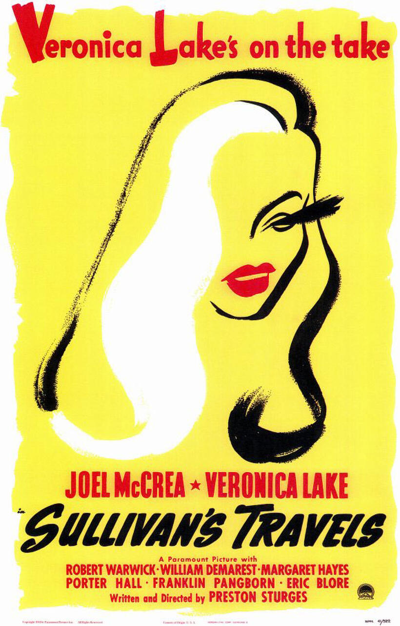 Poster art for "Sullivan's Travels."