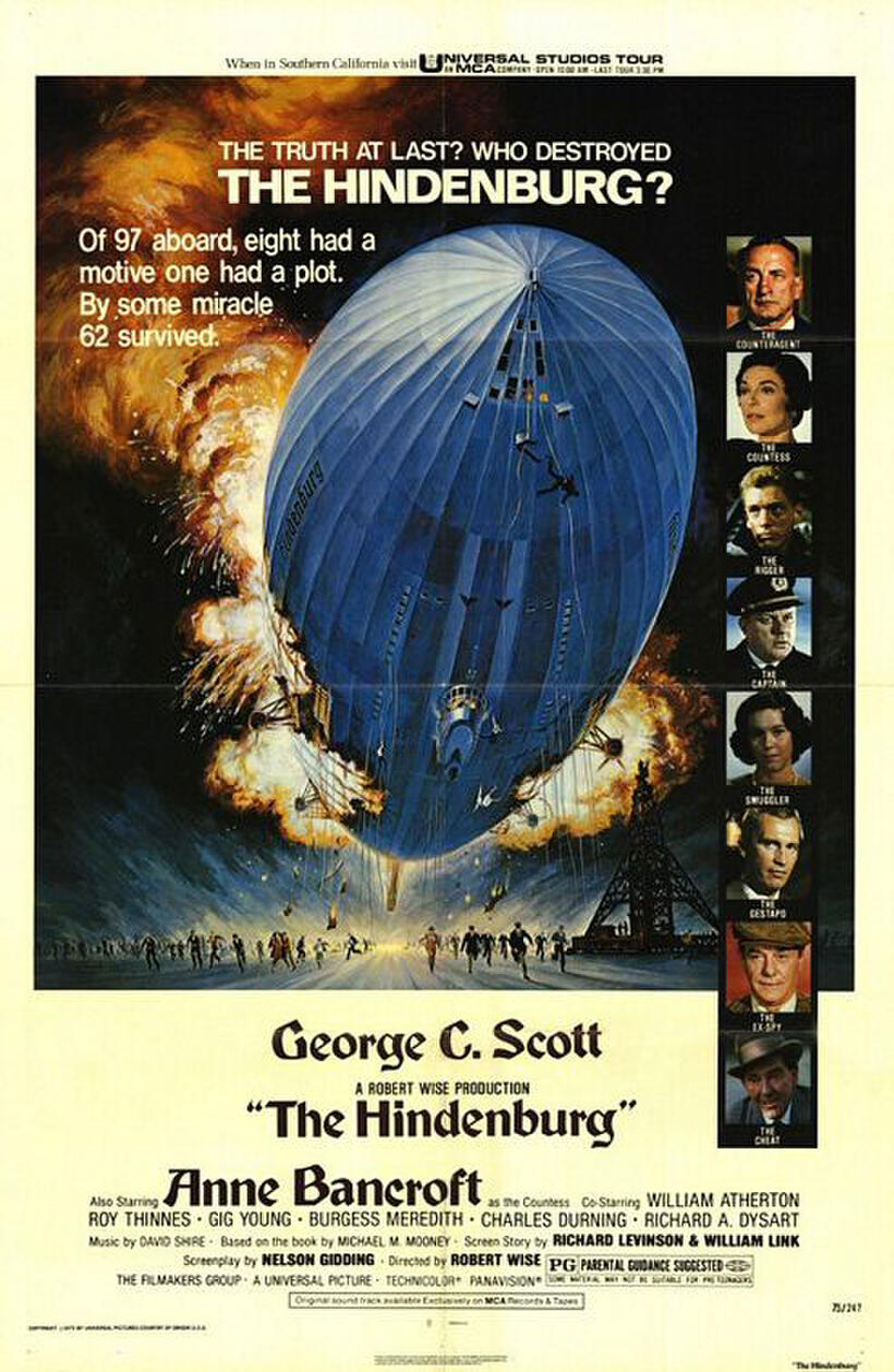 Poster art for "The Hindenburg."