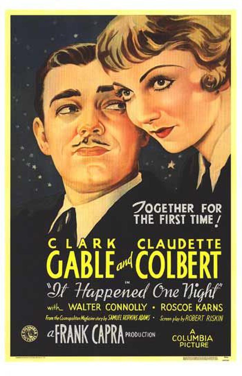 Poster art for "It Happened One Night."