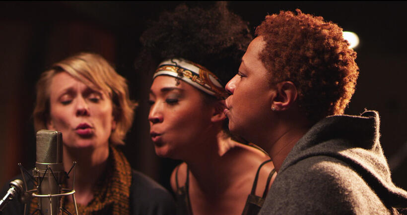 Jo Lawry, Judith Hill and Lisa Fischer in "20 Feet From Stardom."