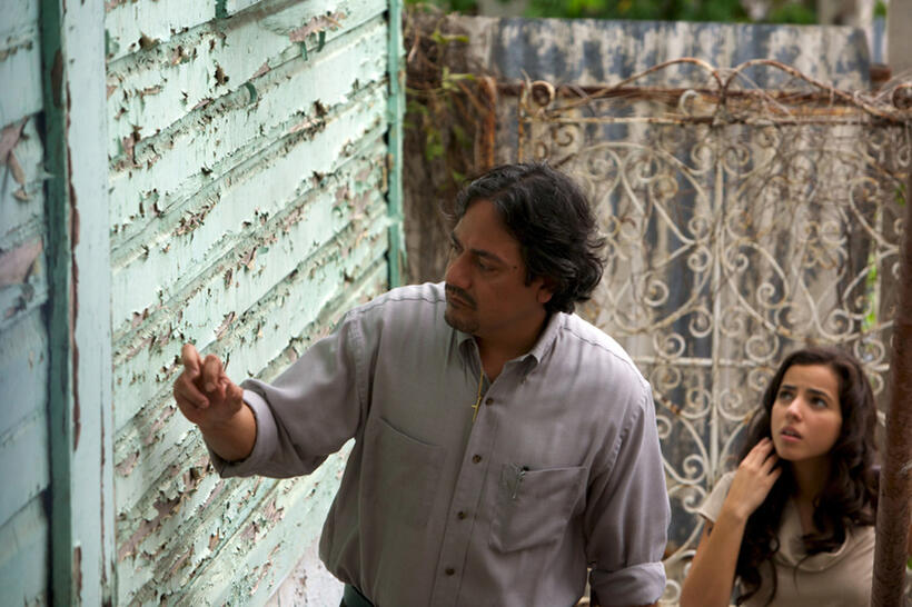 Jose Caro as Tasador and Cristina Rodlo as Ana in "The Condemned."