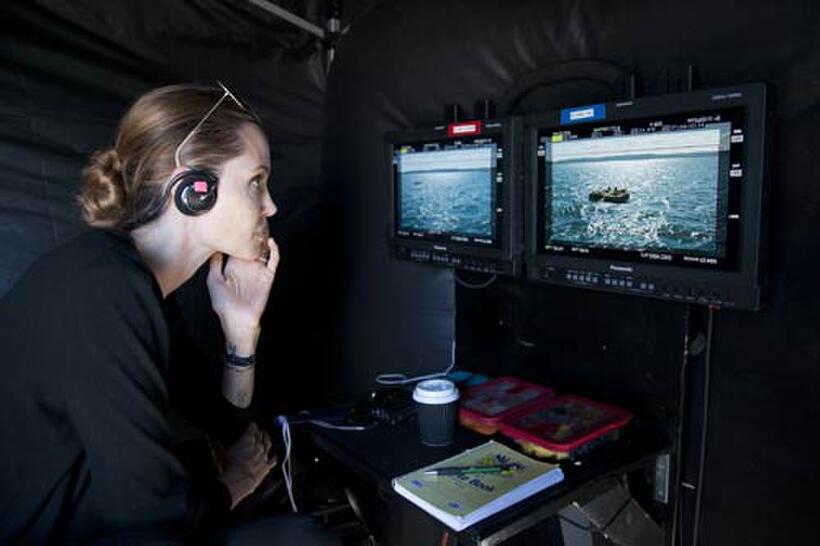 Behind the scenes of "Unbroken."